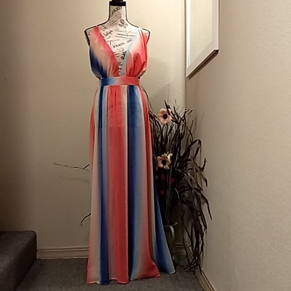 FINAL MARKDOWN⬇️ 1 LEFT 5⭐s HP🌈Boho Maxi - Picture 3 of 4